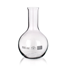 Flask, Flat Bottom, Narrow Neck, With Rim, Capacity 10000ml, Outer Diameter 279mm, Inner Diameter Top 65mm, Height 400mm