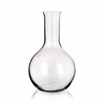 Flask, Flat Bottom, Narrow Neck, With Rim, Borosilicate Glass