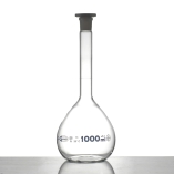 Volumetric Flask Class B 2000ml Borosilicate Glass, Glassco