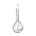Volumetric Flask, Class A, Clear, ISO 1042 With Batch Certificate, Glass Stopper, 500ml, Borosilicate Glass, Glassco