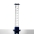 Measuring Cylinder With Detachable PE Base, Class B, Capacity (ml):1000, Sub Division (ml):10.0, Tolerance (± Ml):10.00