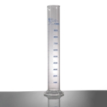 Measuring Cylinder 250ml, Hex Base, Class A With Lot Certificate, USP Standards, Glassco