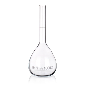 Jointed Glassware, Flask, Volumetric Flask, Clear, Class B, No Stopper, Capacity 250ml, Borosilicate Glass 3.3