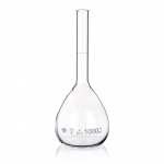 Flasks, Volumetric, Class B, No Stopper, Borosilicate Glass 3.3