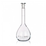 Flasks, Volumetric, Class A, Glass Stopper, Conformity Certificate, Borosilicate Glass 3.3