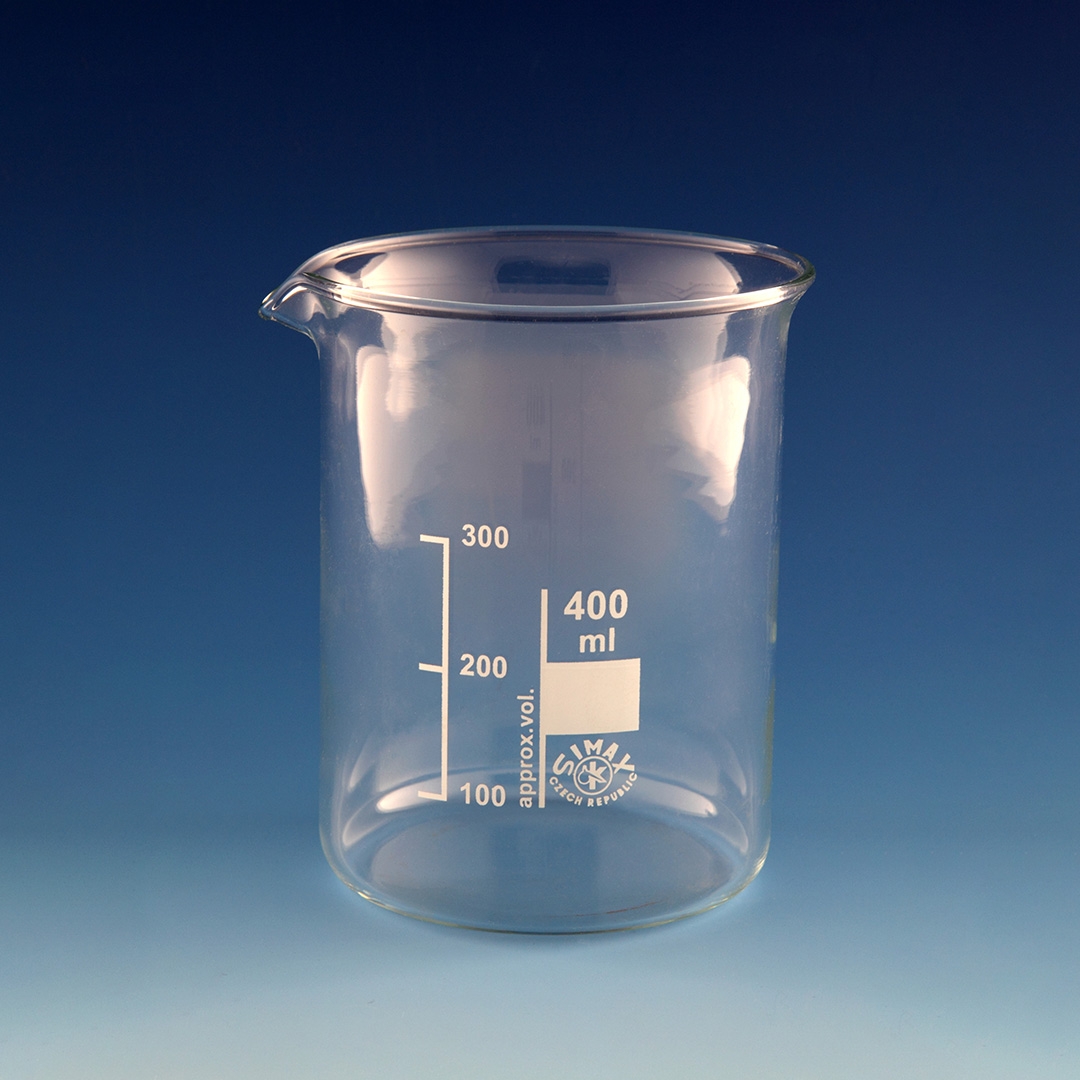 Beaker, Low Form, With Spout, Clear, Capacity 1000ml, Borosilicate Glass 3.3