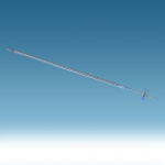 Burette, Class B, PTFE Stopcock, Schellbach, Straight Bore, Borosilicate Glass 3.3