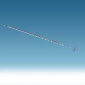 Burette, Class B, PTFE Stopcock, Schellbach, Straight Bore, Borosilicate Glass 3.3