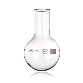 Flask, Round Bottom Flask, With Rim, Heavy Wall, Capacity 5l, Borosilicate Glass