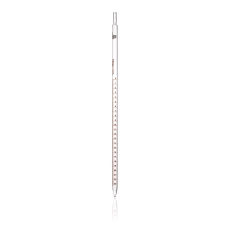 Pipette, Graduated, Qualicolor, Class AS, Capacity 10ml, Colour Orange, Divisions 0.1ml