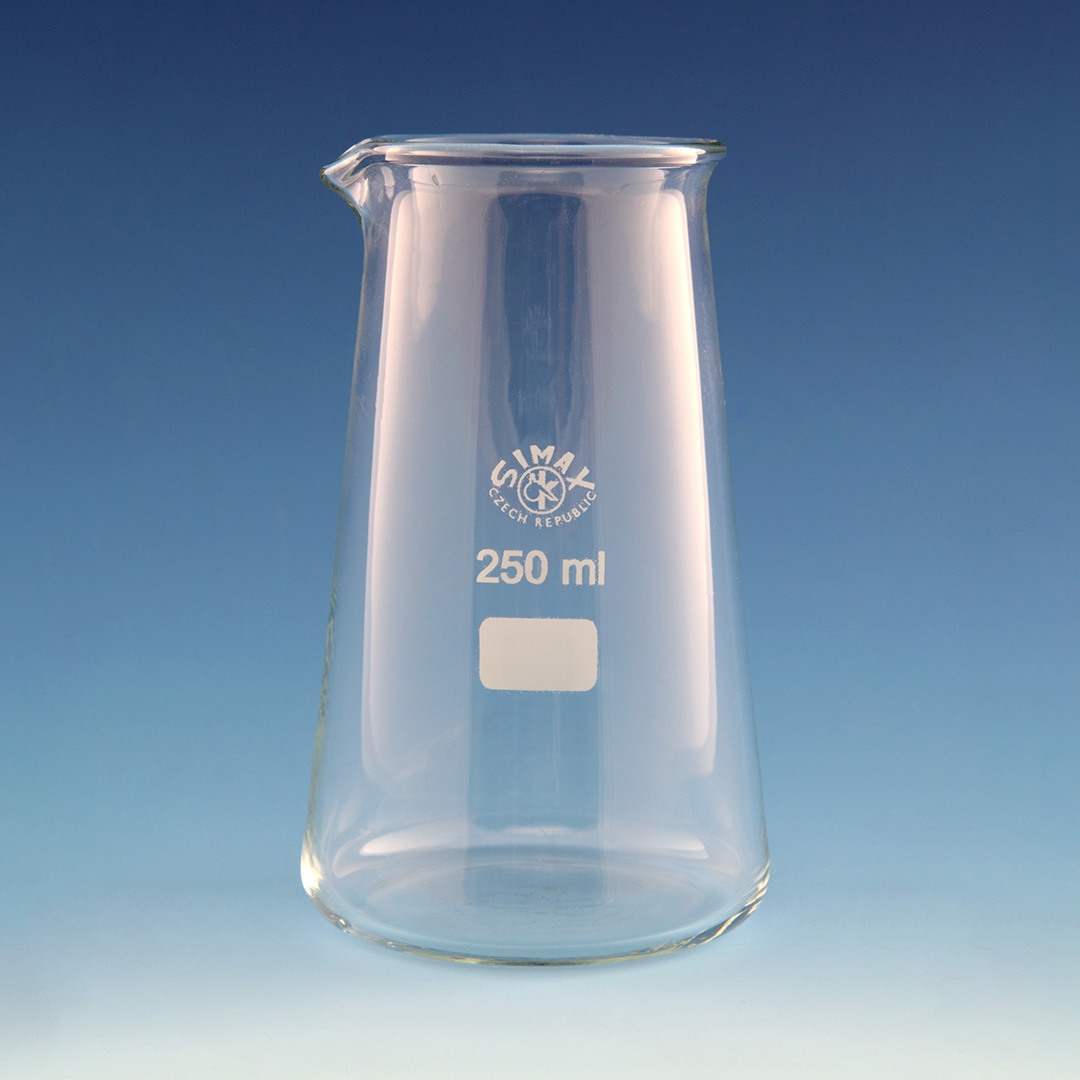 Beaker, Philips Beaker, Low Form, With Spout, Clear, Capacity: 1000ml, Outer Diameter Bottom: 112mm, Borosilicate Glass 3.3