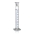 Measuring Cylinder, Class A, Plastic Stopper, Blue Graduations, Capacity 100ml, Borosilicate Glass 3.3