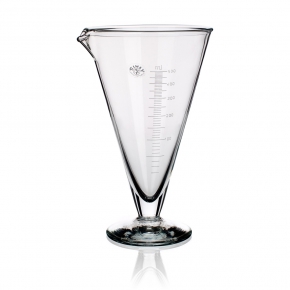 Measure, Conical Shape, Graduated, Capacity 250ml, Outer Diameter Top 105mm, Outer Diameter Bottom 75mm, Height 180mm