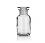 Reagent Bottle, Wide Mouth, Glass Stopper, Soda Glass