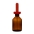 Bottle, Dropping Bottle, Amber, Complete With Dropper, Capacity 100ml, Glass