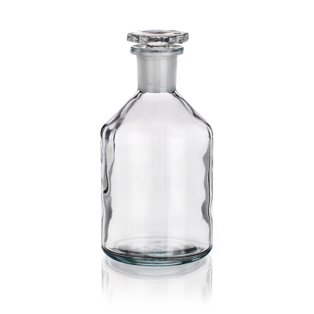 Reagent Bottle, Narrow Mouth, Clear, Capacity 250ml, Outer Diameter 69mm, Height 131mm, Joint Size 19/26