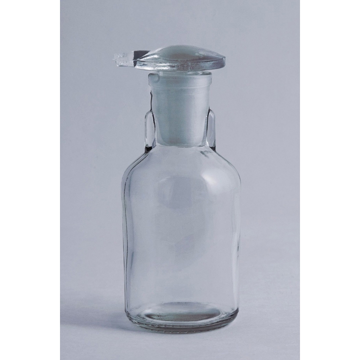 TK Dropping Bottle, Clear, Flat Top, Soda-Lime Glass, 50ml