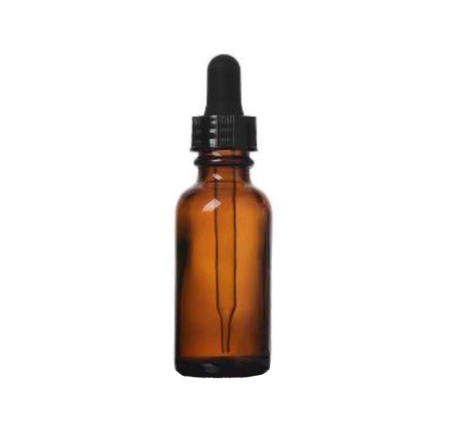 Bottle, Dropping Bottle, Amber, Black Dropper, Capacity 100ml, Glass