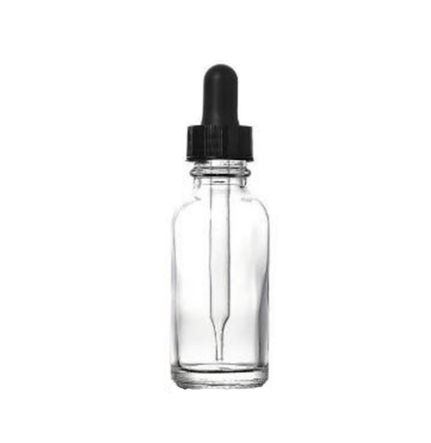 Bottle, Dropping Bottle, Clear, Black Dropper, Capacity 10ml, Glass