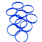 Blue Pouring Ring, Polypropylene
