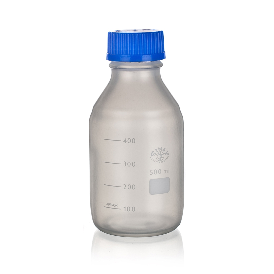 Reagent Bottle, Capacity 1000ml, Plastic Coated Borosilicate 3.3 Glass
