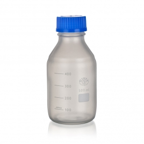 Reagent Bottle, Capacity 1000ml, Plastic Coated Borosilicate 3.3 Glass
