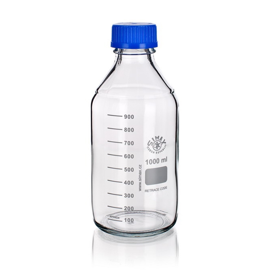 Reagent Bottle, Blue Screw Cap, Capacity 20000ml, Thread Size 45, Outer Diameter 288mm, Height 505mm