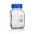 Bottle, Reagent Bottle, Square, Clear, Capacity 5000ml, Borosilicate Glass 3.3