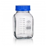 Square Reagent Bottle, Borosilicate Glass 3.3