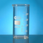 Beaker, Tall Form With Spout, Borosilicate Glass