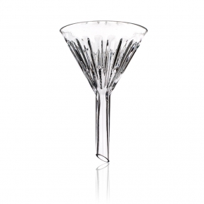 Funnel, Ribbed, Borosilicate Glass