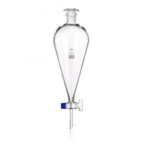Funnel, Separatory, Gilson, Capacity 1000ml, Stem Diameter 10mm, Height 70mm, Bore Size 4mm, Joint Size 29/32