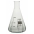 Baffled Erlenmeyer Flask, Capacity 250ml, 4 Vertical Baffles, Borosilicate Glass 3.3