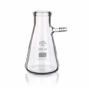 Flask, Filtering, Glass Side Hose, Borosilicate Glass