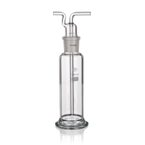 Bottle, Dreschel Bottle, Ground Joint, Borosilicate Glass 3.3