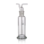 Dreschel Bottle, Ground Joint, Capacity 250ml, Tube Diameter 8mm, Overall Height 250mm, Height 200mm