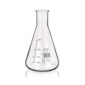 Erlenmeyer Flask, Narrow Neck, Capacity 100ml, Borosilicate Glass 3.3