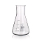 Flask, Erlenmeyer, Wide Neck, Capacity 1000ml, Outer Diameter Bottom 131mm, Inner Diameter Top 50mm, Height 220mm