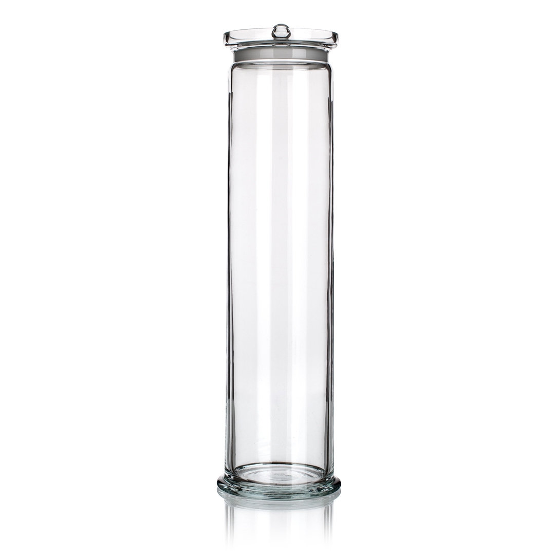 Specimen Jar, Ground Lid, Outer Diameter 85mm, Outer Diameter Top 79mm, Height 85mm