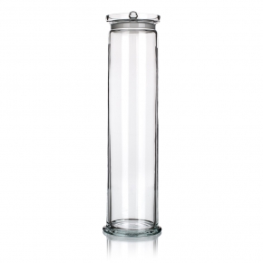 Specimen Jar, Ground Lid, Outer Diameter 120mm, Outer Diameter Top 114mm, Height 120mm