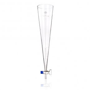 Imhoff Cone, With Stopcock, Borosilicate Glass