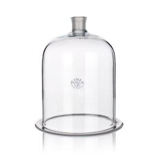 Bell Jar, Ground Flange, Ground Joint, Outer Diameter 150mm, Height 200mm, Durable And Reusable, Borosilicate Glass 3.3
