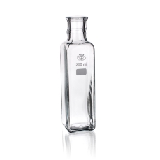 Culture Flasks, Rectangular, Capacity 200ml, Length 45mm, Length 45mm, Height 175mm, Joint Size 24/20