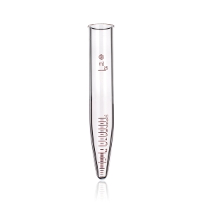 Test Tube, Conical, With Rim, Borosilicate Glass
