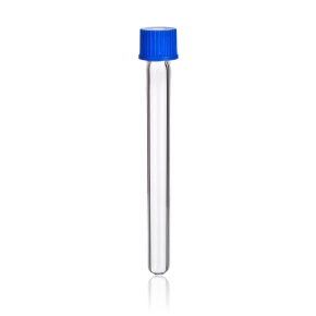 Test Tube, Screw Cap, GL18, Borosilicate Glass