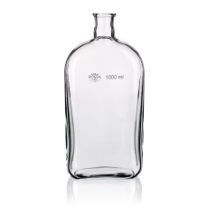 Culture Flasks, Roux, Central Conical Neck, Capacity 2000ml, Length 150mm, Length 70mm, Height 320mm, Outer Diameter 29/22mm