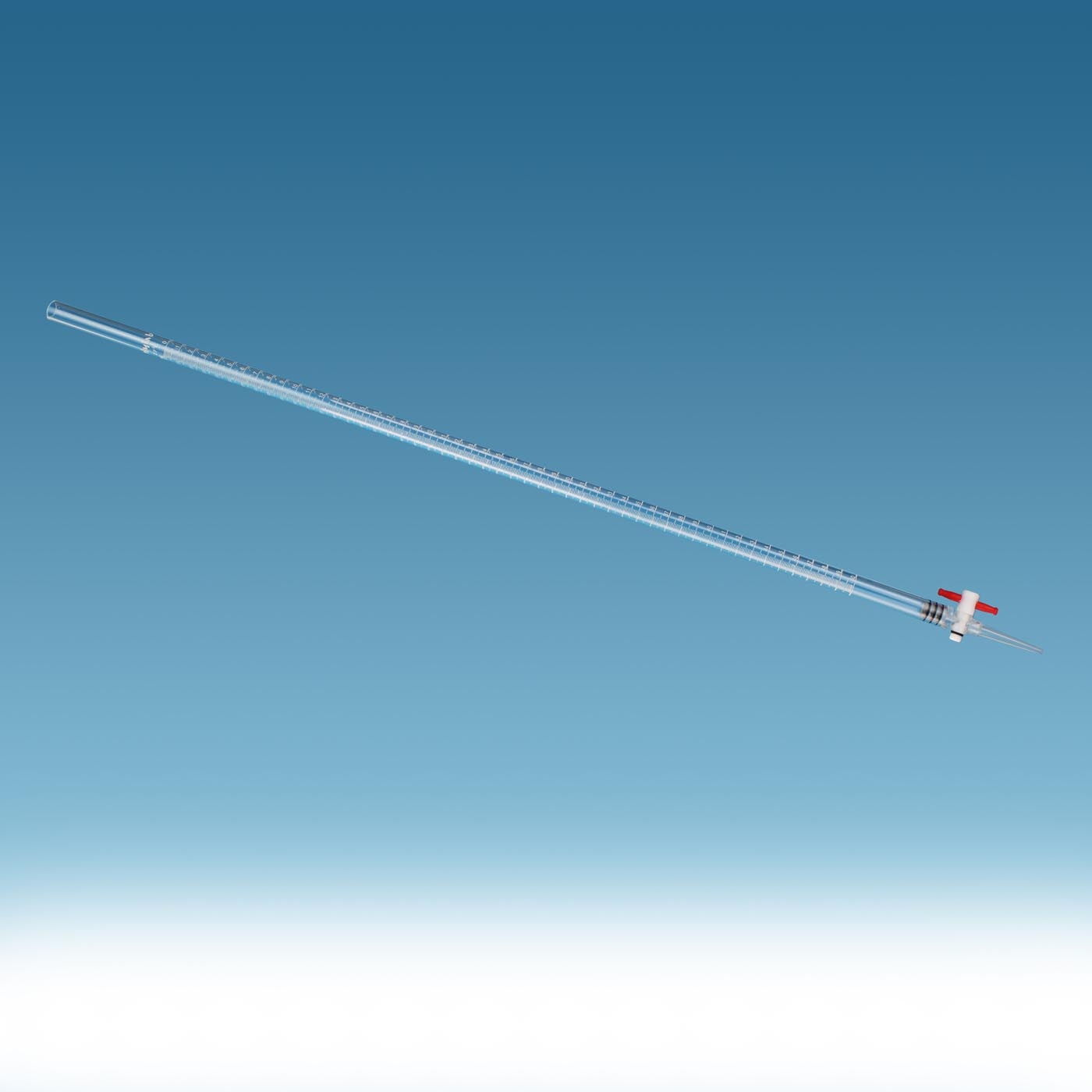 Burette, Class B, PTFE Detachable Stopcock, Borosilicate Glass 3.3