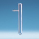 Tube, Filter Tube, With Side Arm, Clear, Borosilicate Glass 3.3
