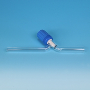 Stopcock Needle Valve, Straight, Bore 0-3mm, Borosilicate Glass