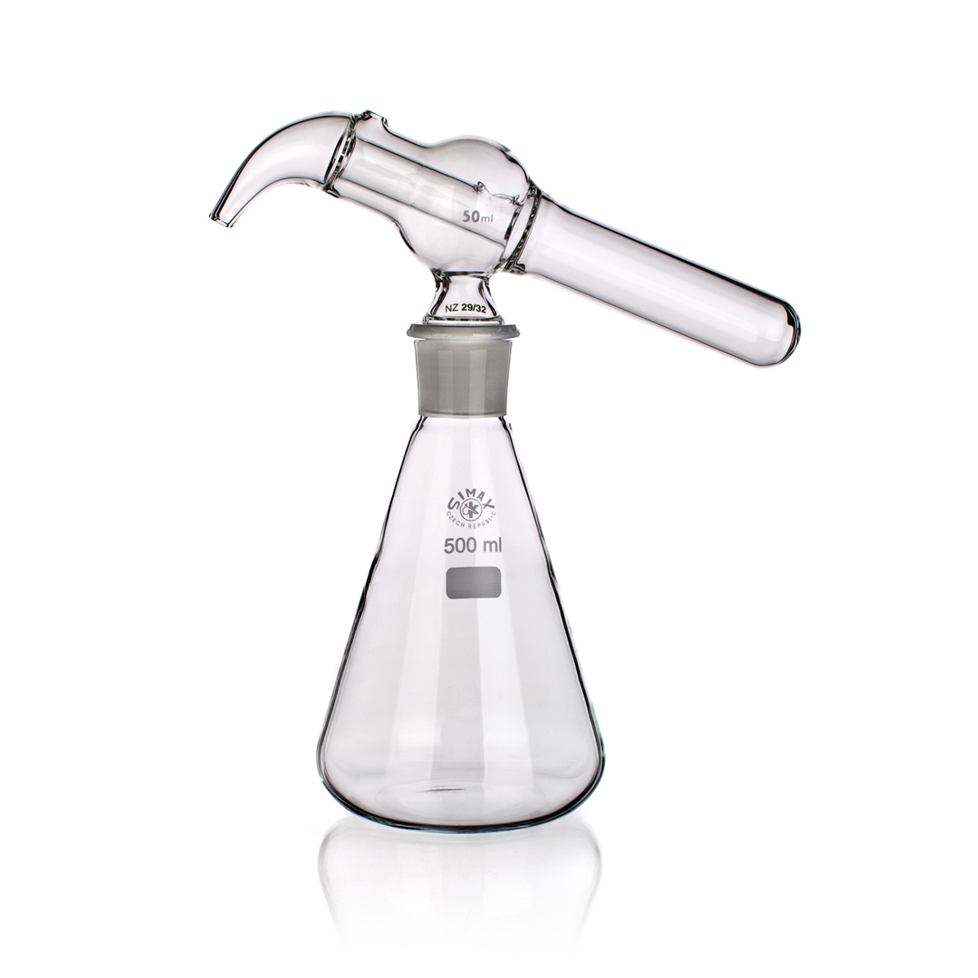 Automatic Pipette, with Bottle, Capacity 10ml, Volume 500ml, Joint Size 29/32